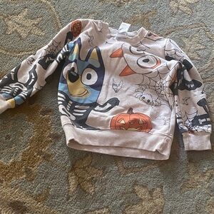 Bluey Kids Halloween Graphic Sweatshirt$15 3T